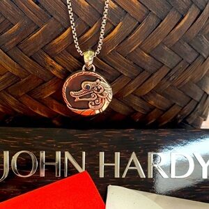 John Hardy Silver Naga Pendant Necklace